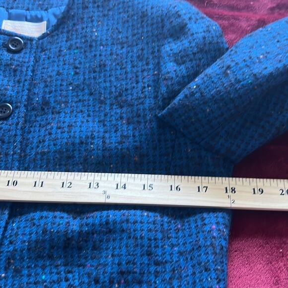 Pendleton Tweed Wool Office Career Suit Blazer Jacket Size 6 - Picture 8 of 9